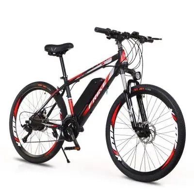 
Hot Sale Wholesale Frike Electric Mountain Bike Booster 36V 26Inch 21Speed 27Speed Lithium Battery Electric Bicycle 