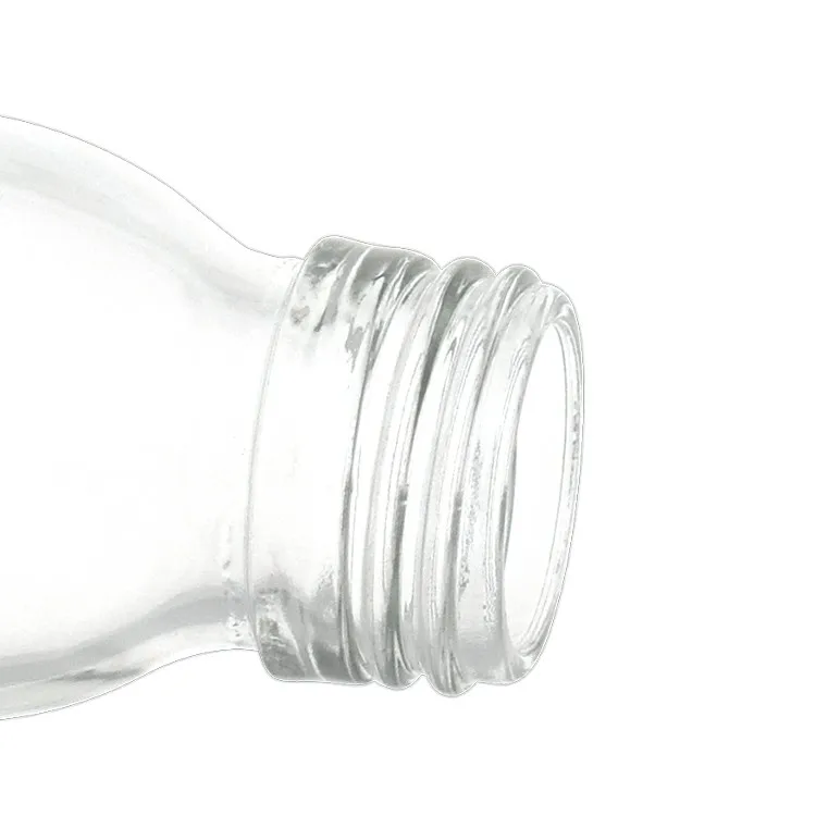 Logo custom 35ml 65ml 2oz 4oz empty glass materials bottles wholesale clear amber vials liquid medicine small wine bottle