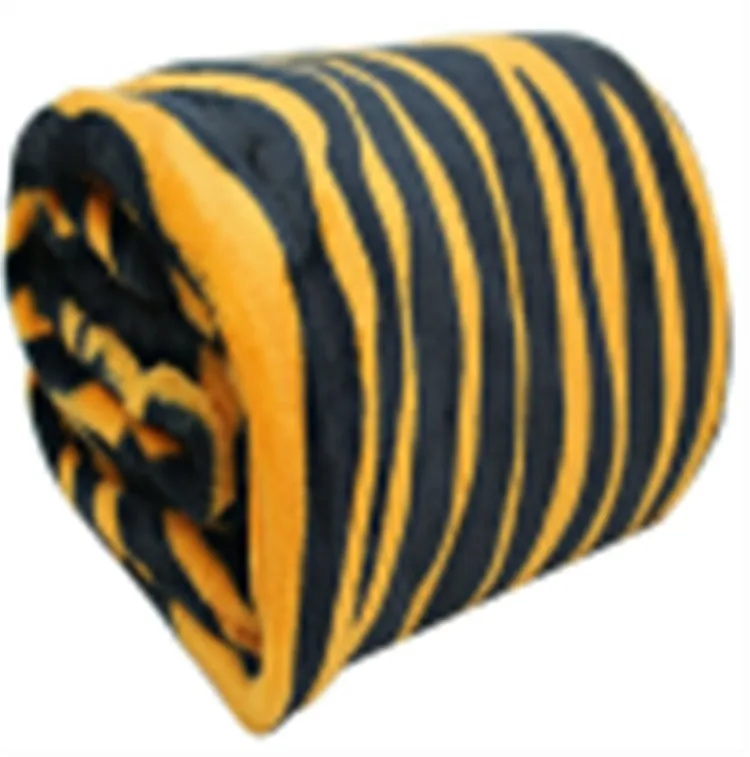 Fleece Throw Tiger Patterned Blanket Warmth and Soft Four Seasons Plush Tiger Printed Fleece Blanket