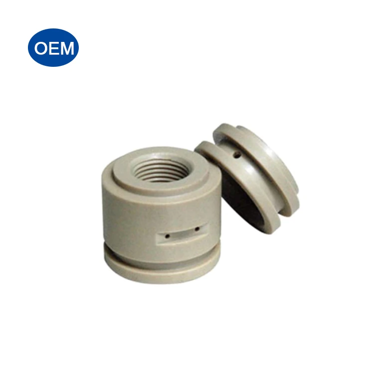 Индивидуальные Высокоточные станки с ЧПУ для обработки пластмасс/нейлоновые/POM/Delrin/Peek CNC Обработанные пластиковые детали