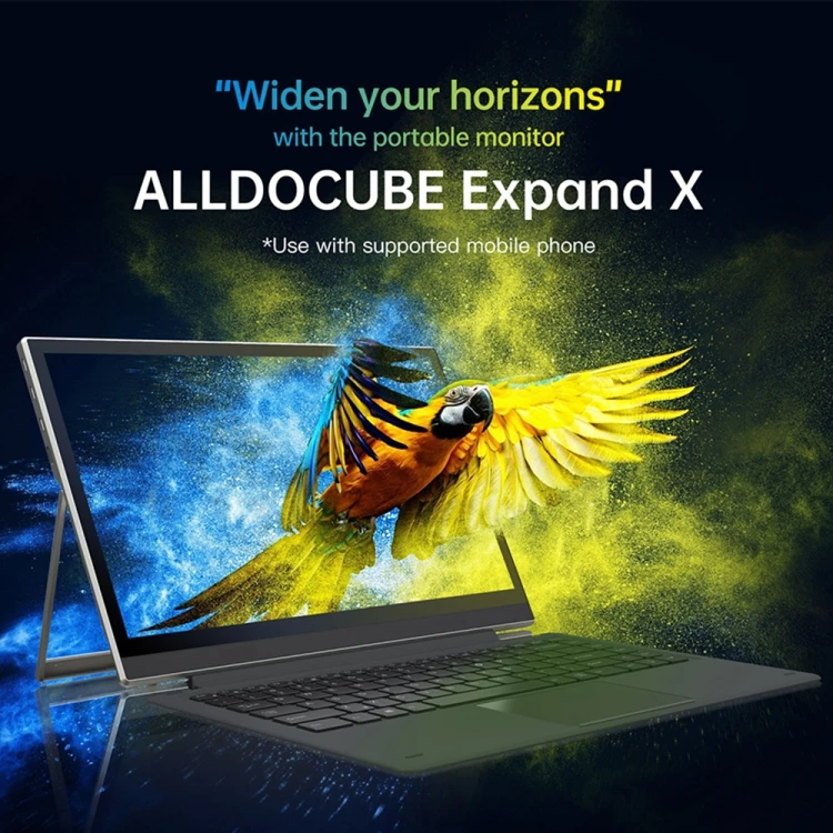 13.3 inch 2k qhd alldocube expand x k133 portable monitor expansion display