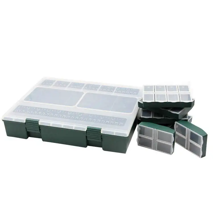 Selco high quality multi-function carp fishing tackle box with 6 small boxes carp box