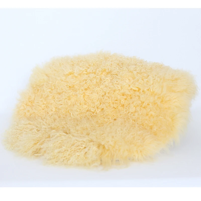 Ivory White Curly Wool Rug Flokati Fur Vintage Fur Blanket Newborn Photo Prop Newborn Blanket Curly Merino Fur Baby Backdrops