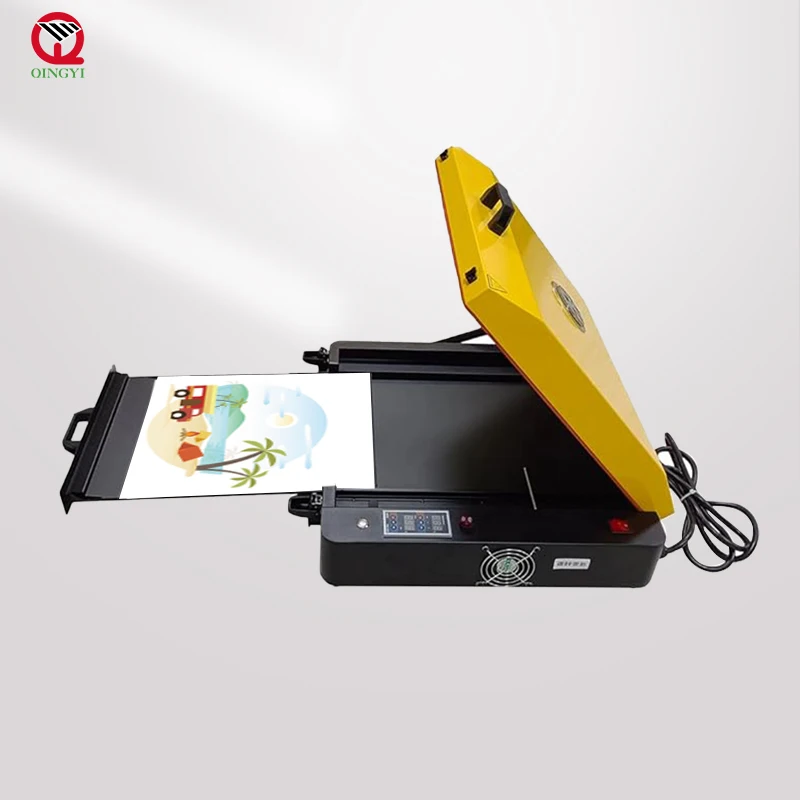 Retailer dtf printer printing machine with shaker and oven 60 cm dtf curing oven dtf shaker oven 13 in adhesive powder baking