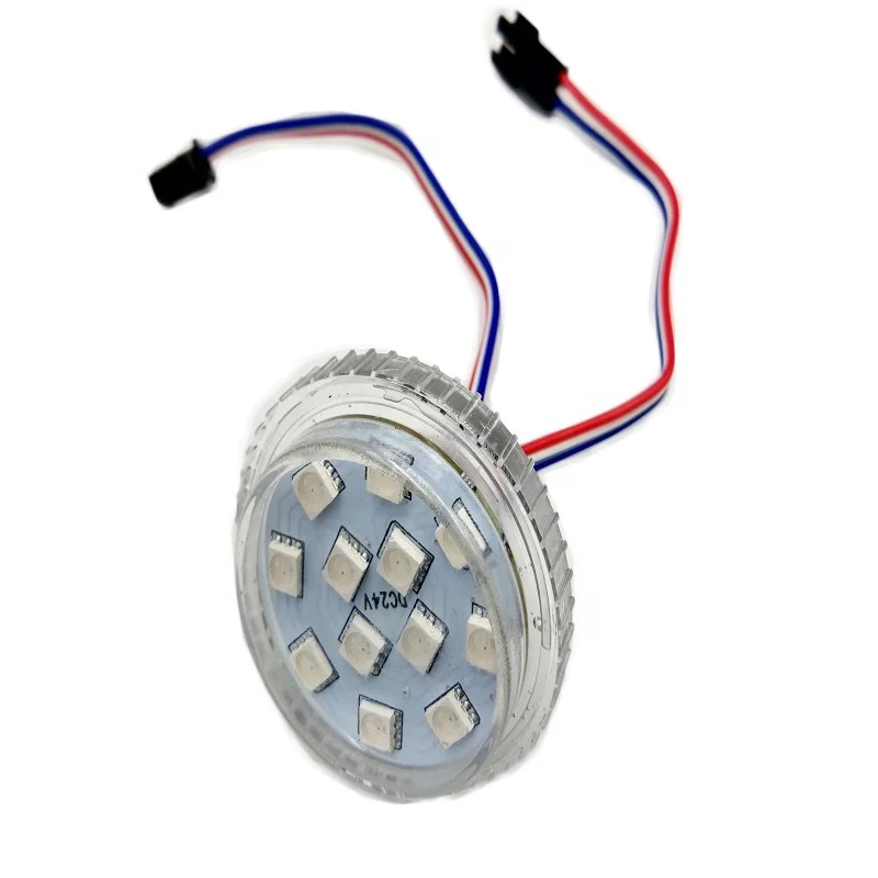 IP65 SMD5050 amusement led lamp 24v fairground rides bulb 45mm led Turbo Fair Attraction Light