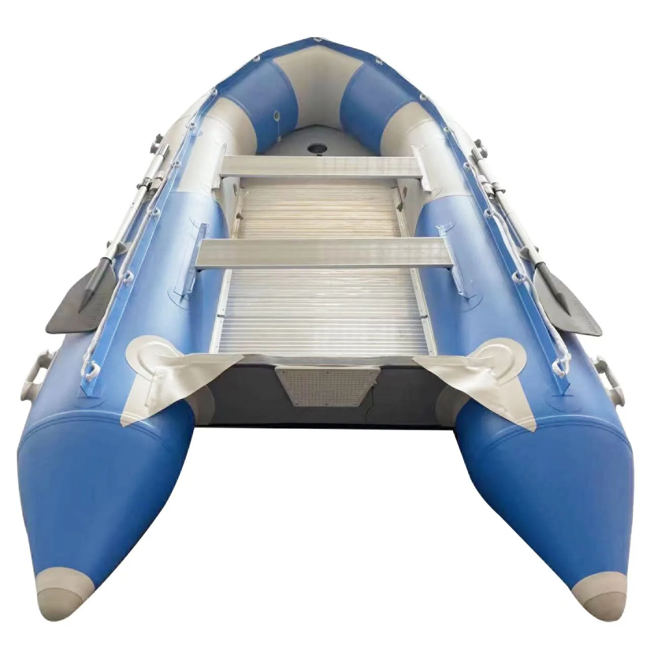 Алюминиевый пол ПВХ складной понтон надувная лодка для продажи
