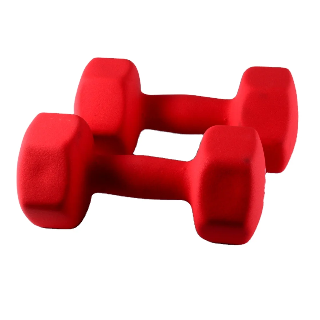 Wholesale custom China Professional Manufacture Ladies Dip Dumbbell  Dipping Plastic Dumbbells 1kg-10kg