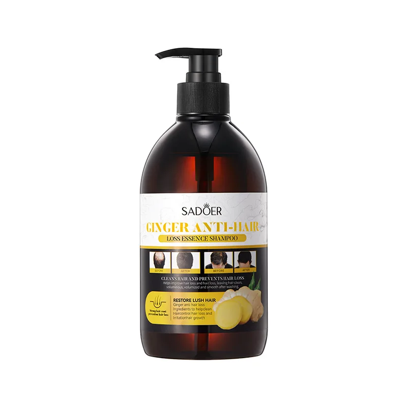 Wholesale Ginger Plant Oil Control Anti Dandruff Anti Hair Loss Hair Shampoo and Conditioner for Women