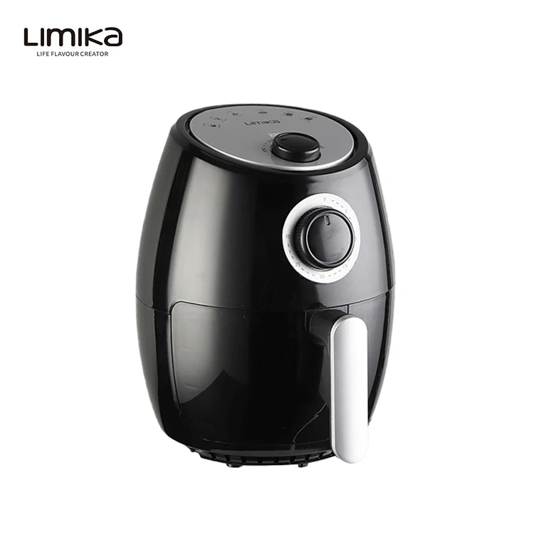 
1.8l Newest Black Or Customized Mini Stainless Steel No Oil Healthy Oilless Air Fryer 