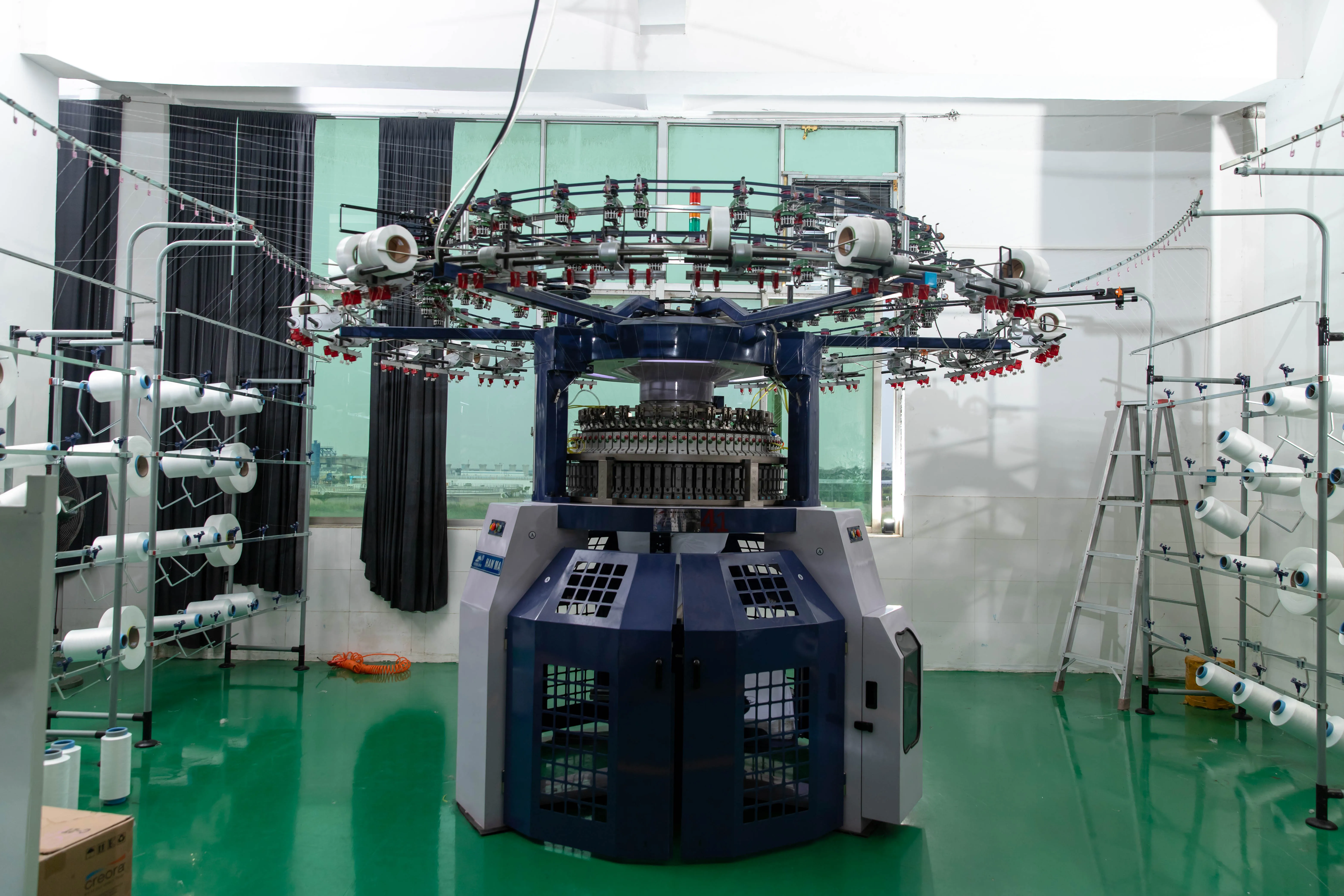 
hanma single jersey knitting machine,textile knitting machine ,fabric making machine 