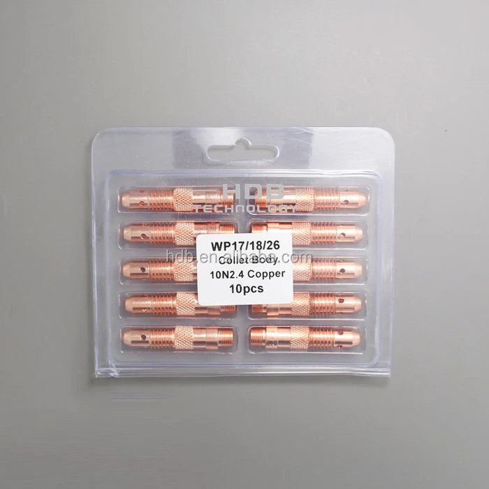 Детали горелки tig-корпус цанги из красной