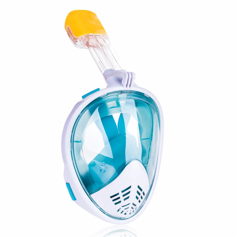 dropshipping Other Swimming & Diving Products Full Face Snorkel Mask Mount- Panoramic Oval Diving Mask
