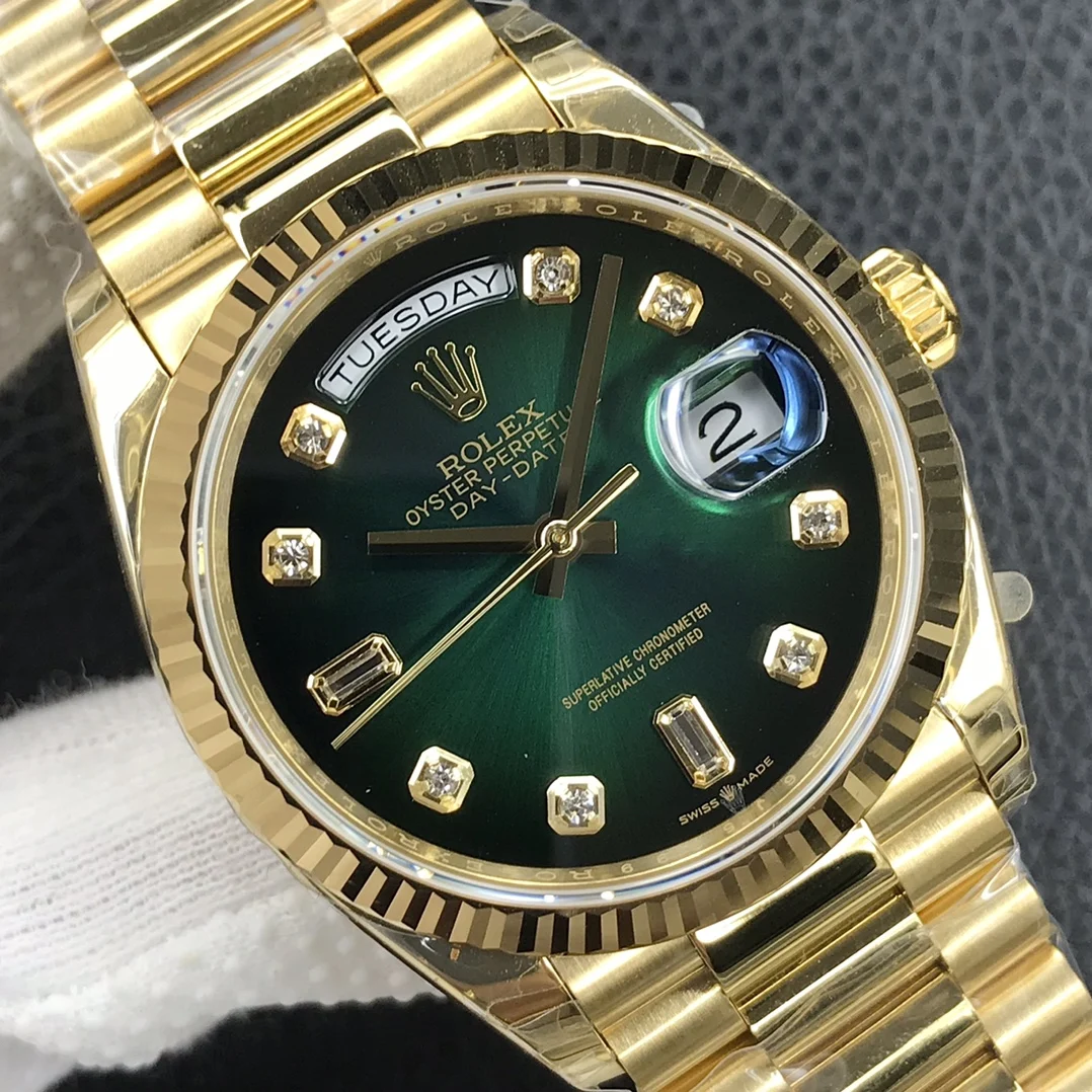 Часы Rolex с автоматическим механическим механизмом модные классические роскошные часы тремя стрелками