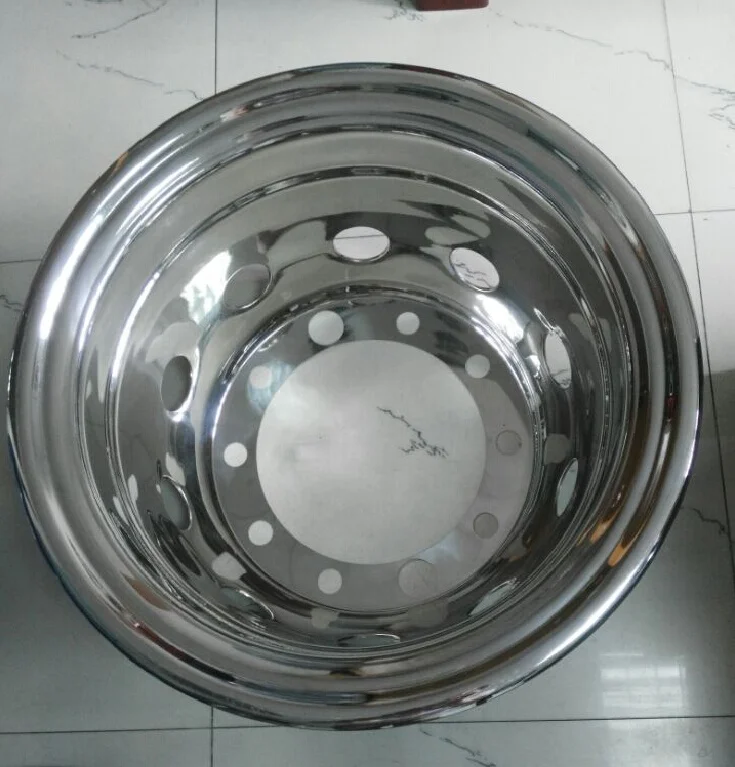 Крышка для грузовика из нержавеющей стали 22 5 дюйма PCD 335 0