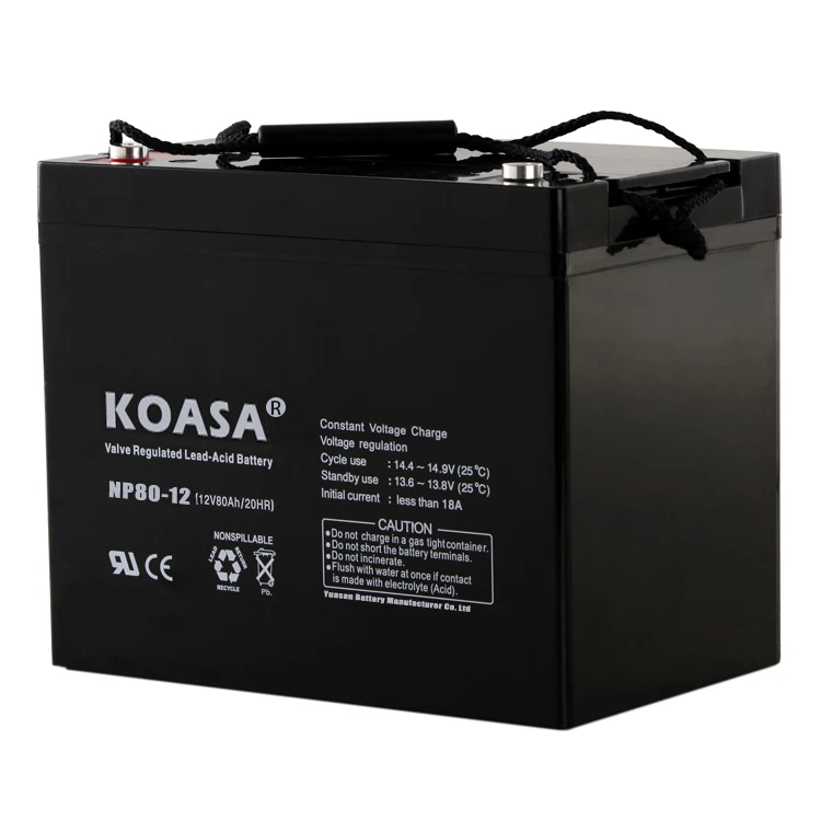 Проектные торги NPG85-12 AGM батареи 12 В 85AH герметичные гелевые UPS Battery