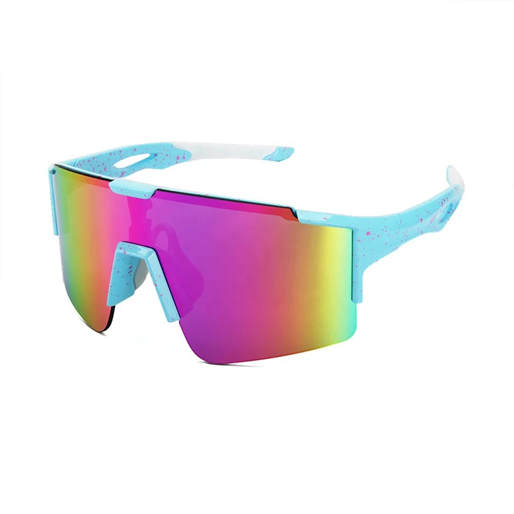 Outdoor Cycling Oversized Sunglasses Custom Logo Sport Sunglasses