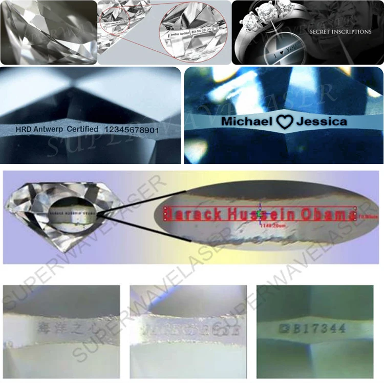 Cold Uv Laser Diamond Engraving Machine Diamond GIA Engraving Machine Diamond Laser Inscription Machine