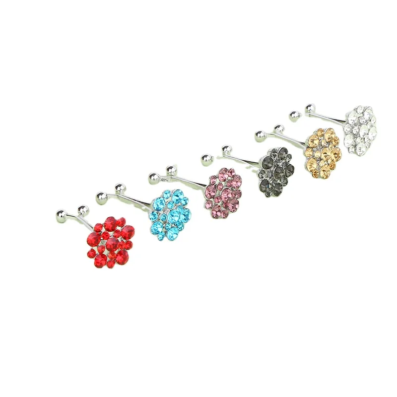 Alloy diamond Muslim women head Pin, rhinestone silk scarf clip supplied by the manufacturer