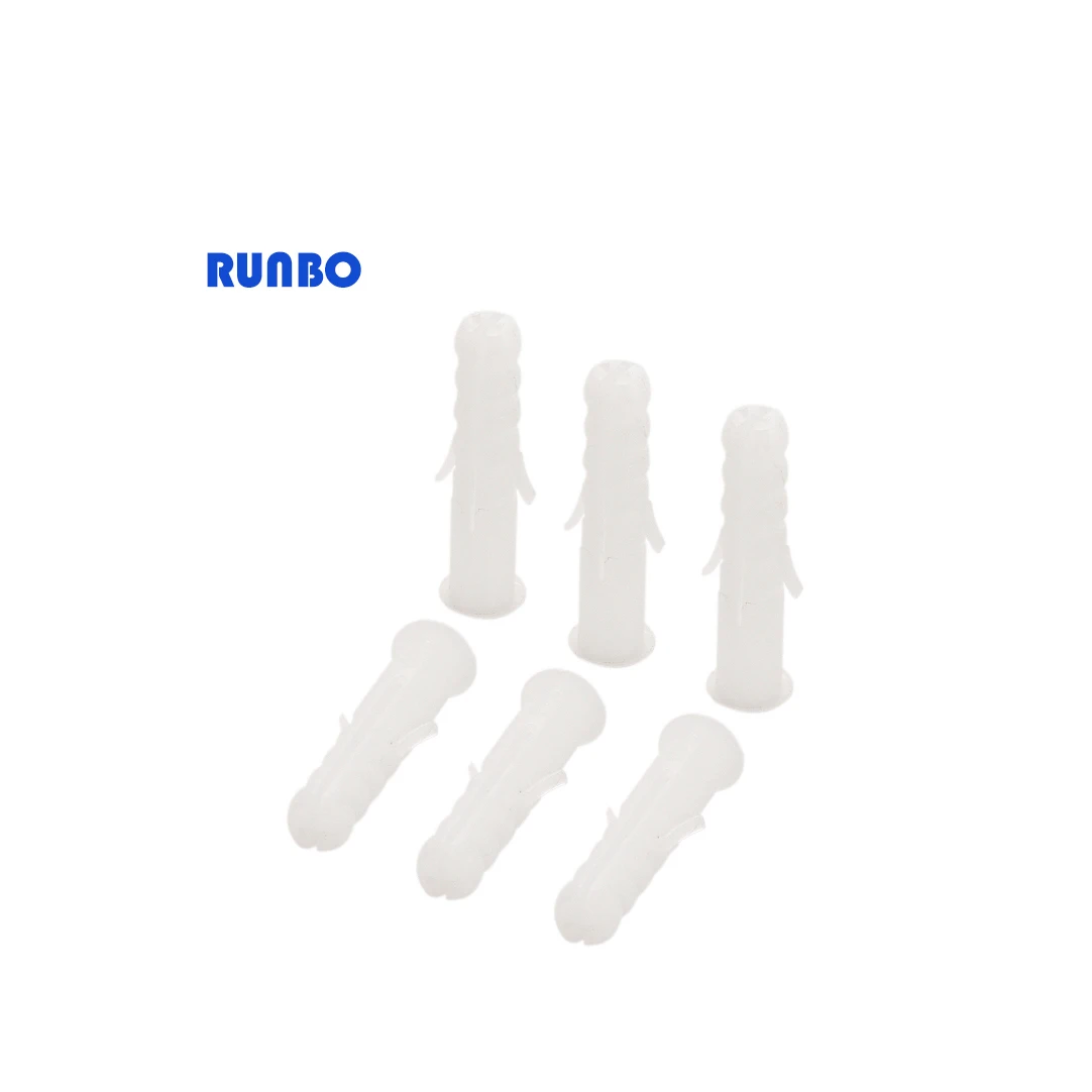 Factory Supply Minimal Damage Expansion Plastic Screw Plastic Expansion Anchor Bolt