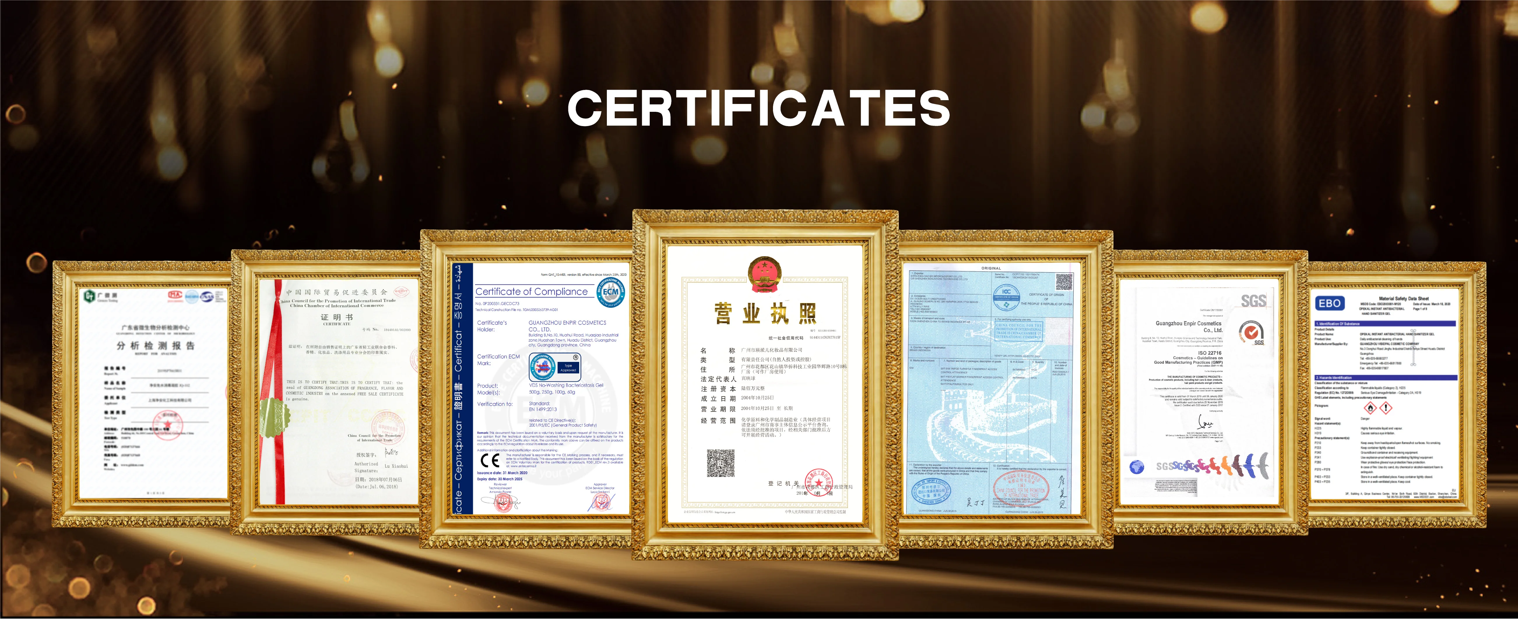 certificates