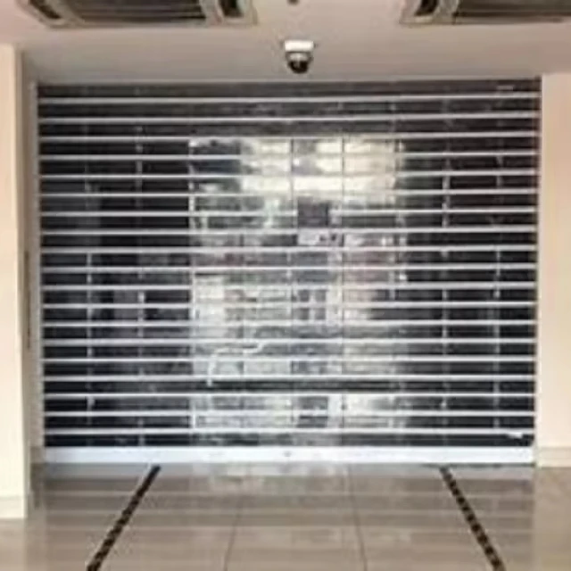 AS2047 Certificate TOMA  Clear  Polycarbonate Transparent Roller Shutter with Electric Motors