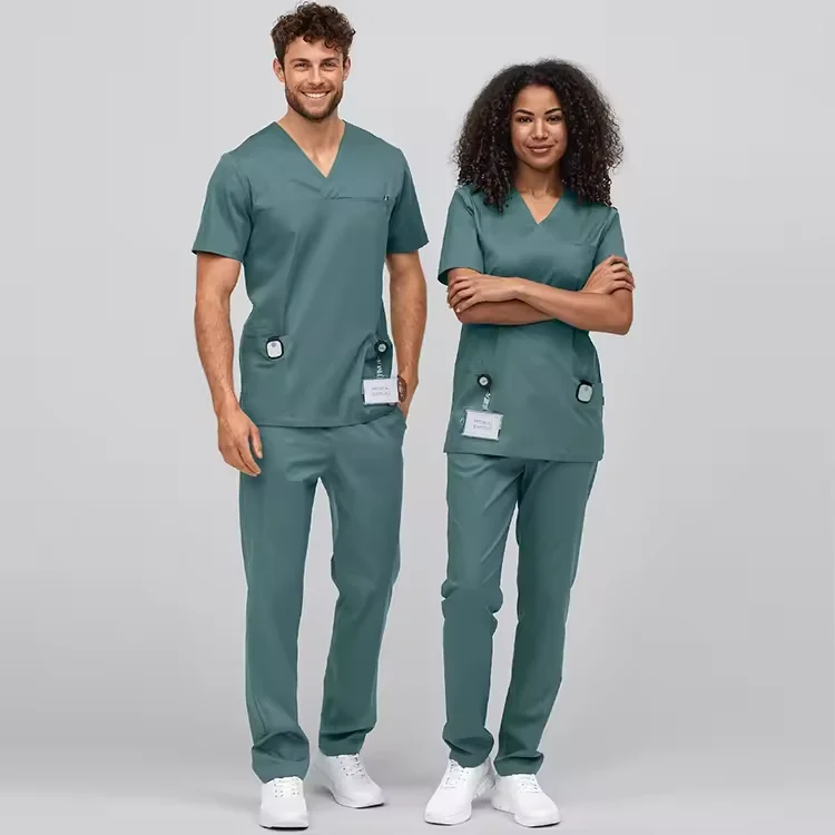 wholesale customized designer medical scrubs scrub suits for doctors and nurses surgical scrubs