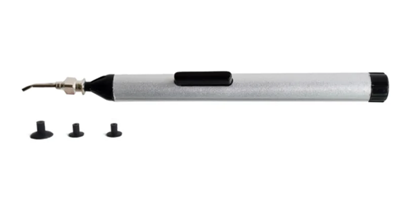 
FFQ 939 IC Vacuum Suction Pen Pencil Tools Antistatic ESD IC Vacuum Sucking Pen With 3 Suction Headers SMD SMT Easy Pick Up Pen 