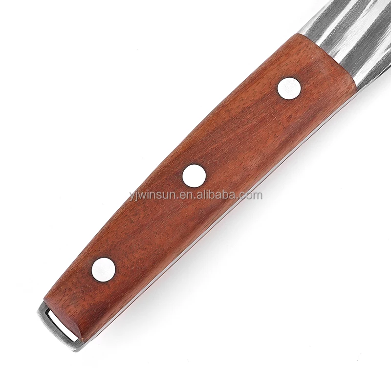 Stainless steel kitchen knife  cleaver knife with forging blade mini kitchen axe  chopper  knife with wooden handle.