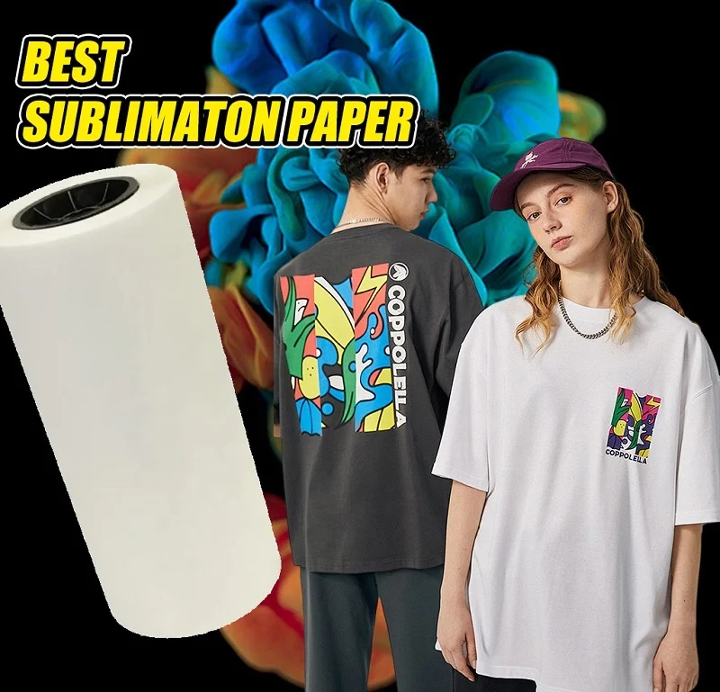 Dark Transfer Paper 29gsm Sublimation Paper Heat Transfer Paper