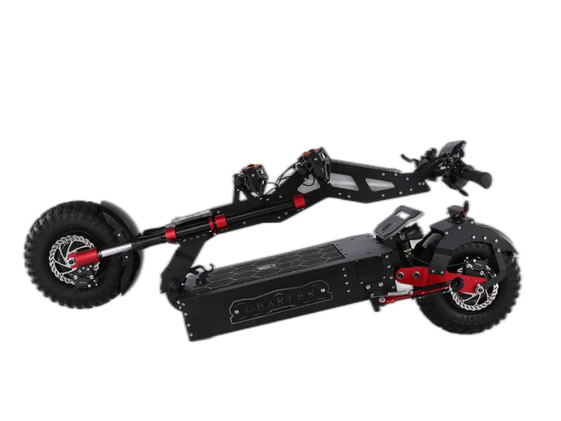 US Stock 60V 8000W TOP Speed 90KM/H OFF-ROAD Electric Scooter with 14inch Fat Tires and Digital LCD Display Folding E-Scooter