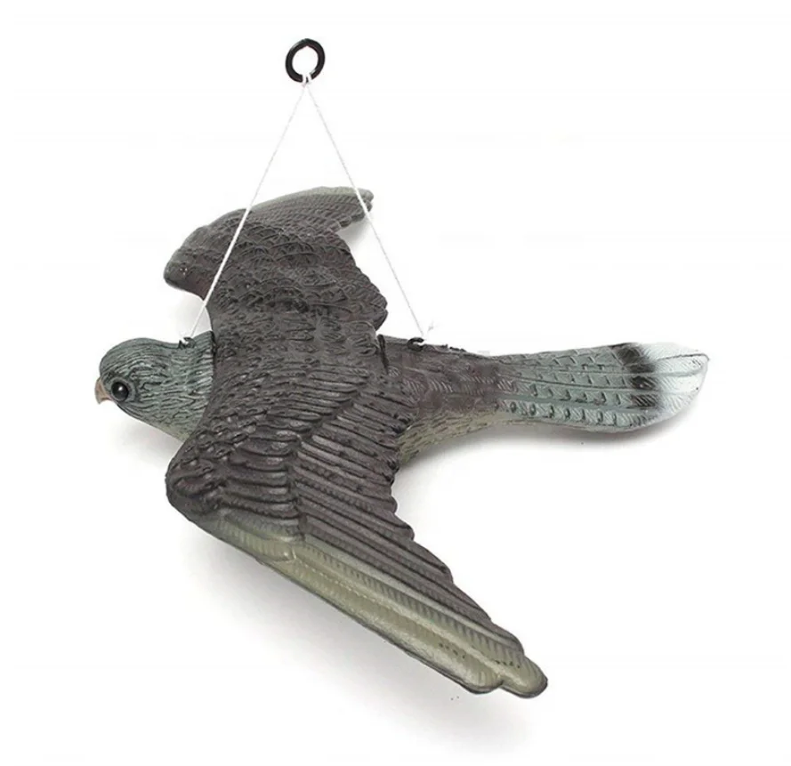 Simulation Plastic Animal Bird Model Hunting Bait Garden Villa Decoration Hunting Crow Decoy