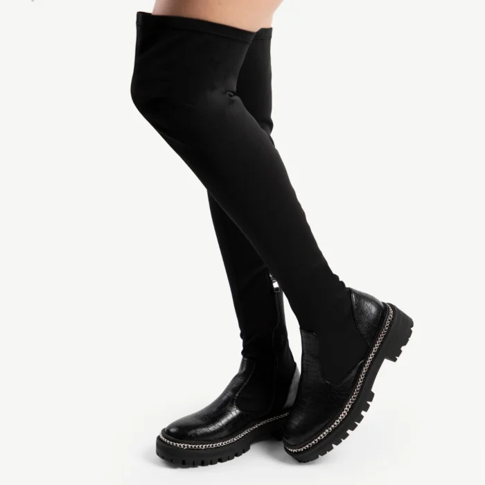 2020 hot  thigh high boots flat autumn winter extremely high boots manufacturers wholesale women shoes