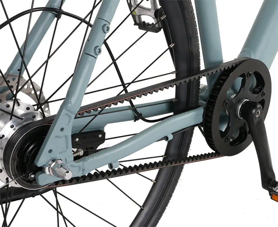 EZREAL 700c belt drive 250w 350w torque sensor electronic bicycle hidden battery road race ebike