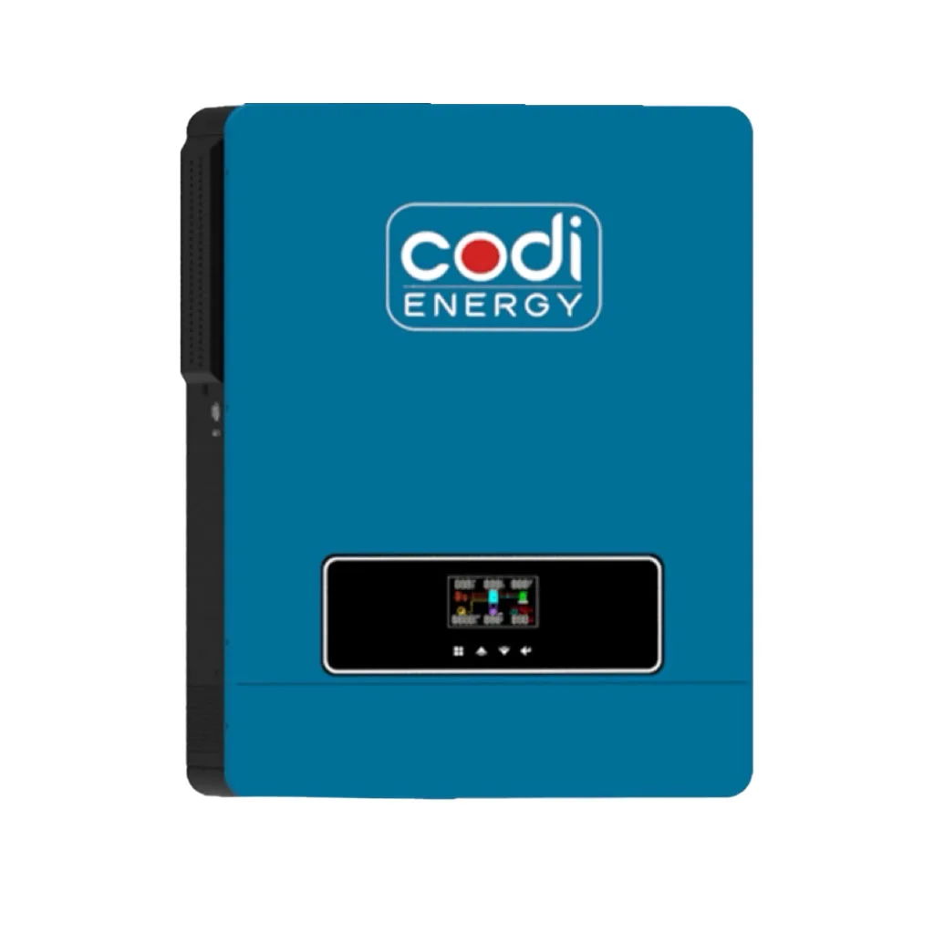 Codi 4KW 6KW Hybrid Solar Inverter 220VAC 230VAC On/Off Grid Inverter Solar 24v 48v Battery System New Inverter Charger in Stock
