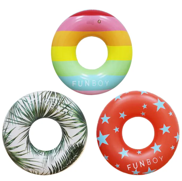 3 PCS New Design PVC Material Inflatable Swim Ring High Quality Swimming Tube for Swimming Pool Kids Adults Beach Outdoor Party