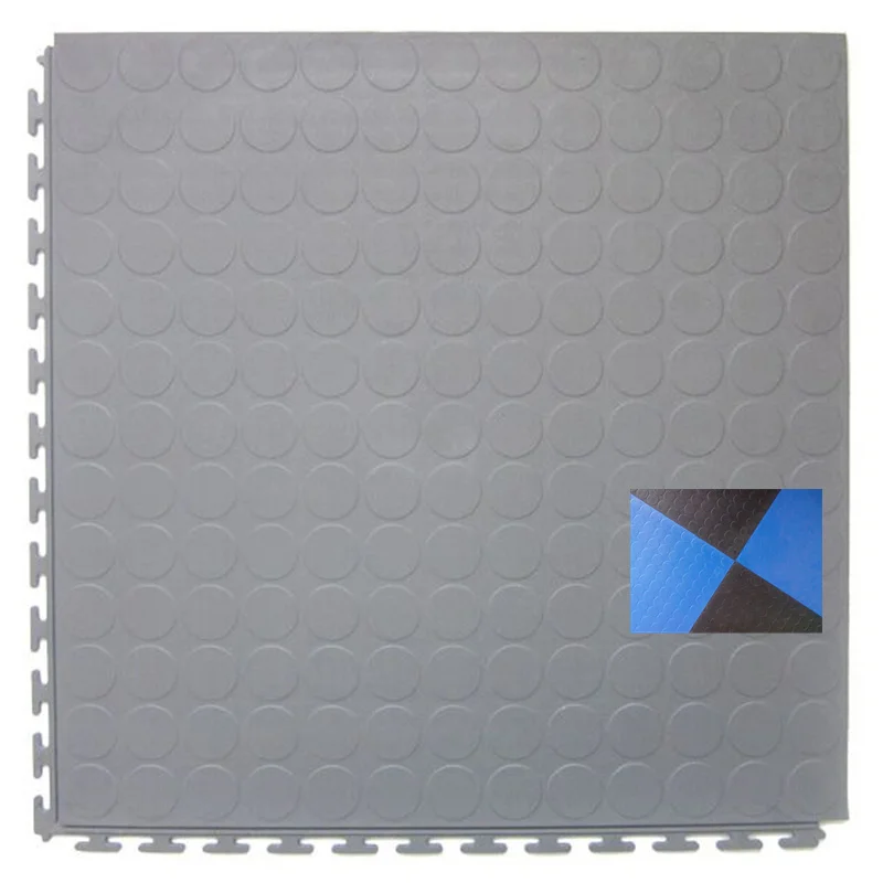 hidden concealed lock workshop use pvc interlocking floor tile vinyl warehouse flooring garage mat invisible joint cd