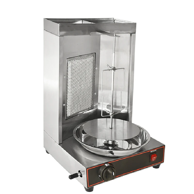 2022 Commercial Full Automatic Electric Electric Toaster Chicken Doner Kebab Stainless Steel Shawarma Machine