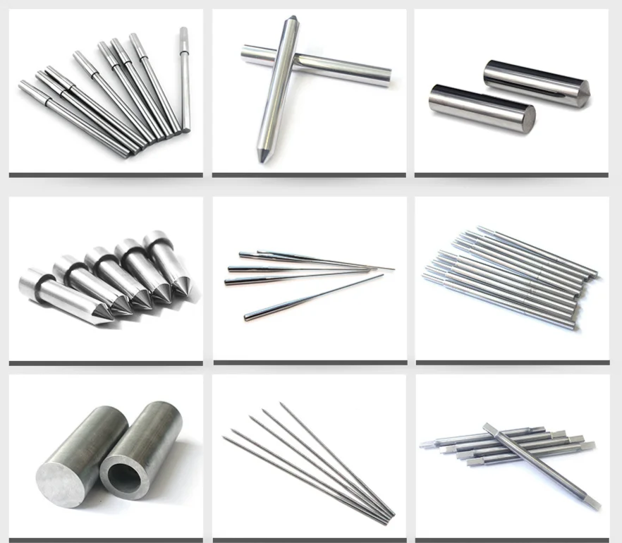 Manufacturers tungsten carbide pre fluted rods tungsten alloy rod and bar for drill bit making