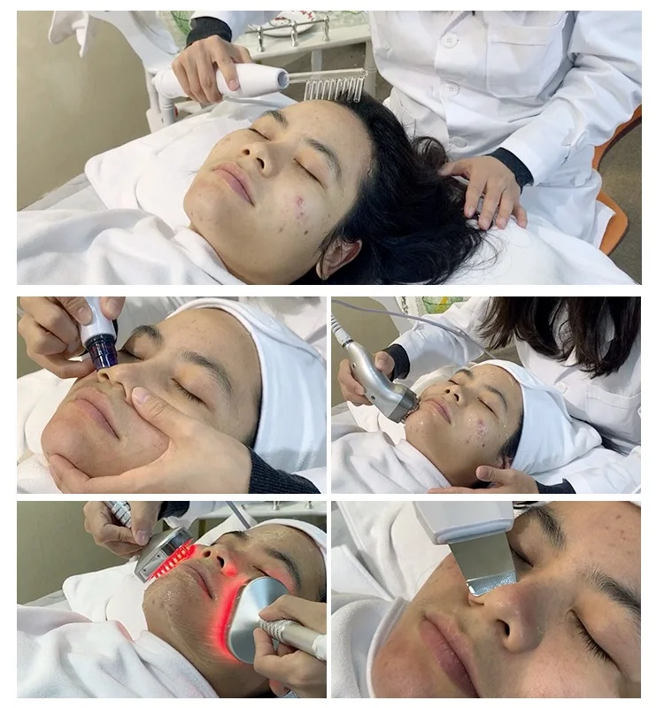 14 in 1 Salon Facial Machine Hydra Oxygen Jet Dermabrasion Hydro Aqua Peeling Beauty Face Equipment