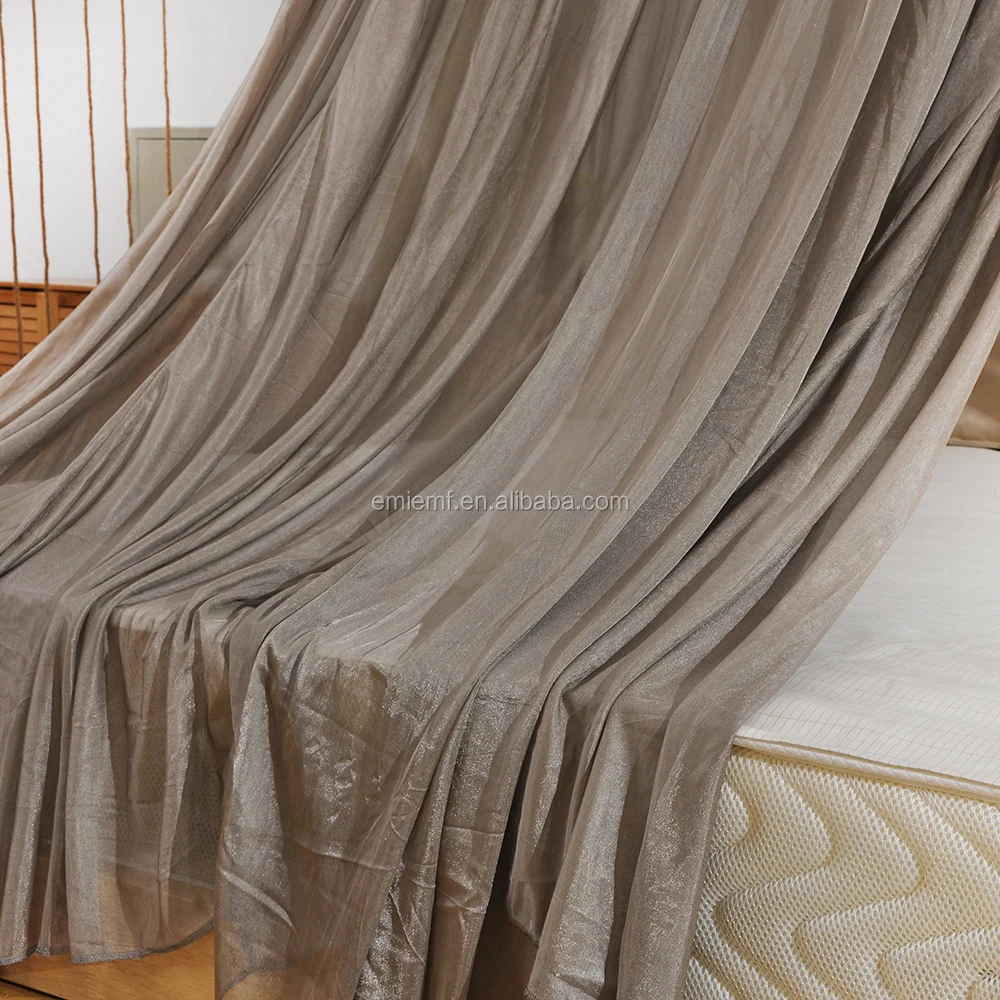 BLOCK EMF Protection Mesh Bed Canopy Anti Radiation Blocking Made 100% Silver Fibre Fabric