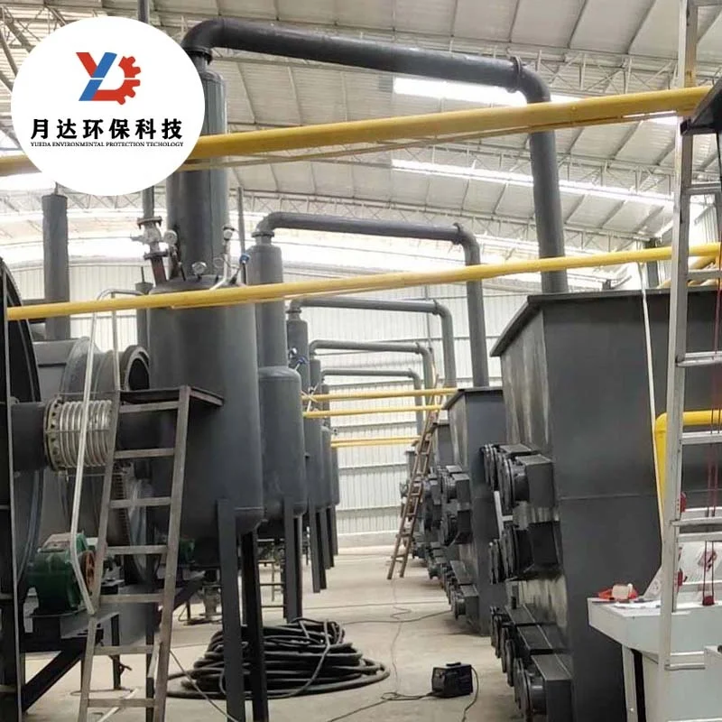 Scrap truck tyres recycling machine tire oil to diesel and gasoline pyrolysis machine with new patents