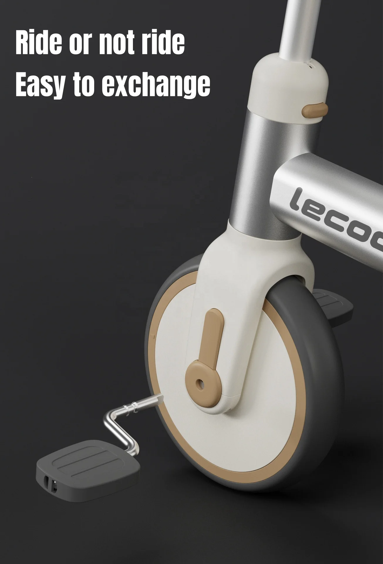 Best Sell 5 IN 1 Baby Tricycle 3 Wheels Ride On Car for Kids 1-4 Years Old Adjustable with Handle Bar Multi Usage Baby Tricycle