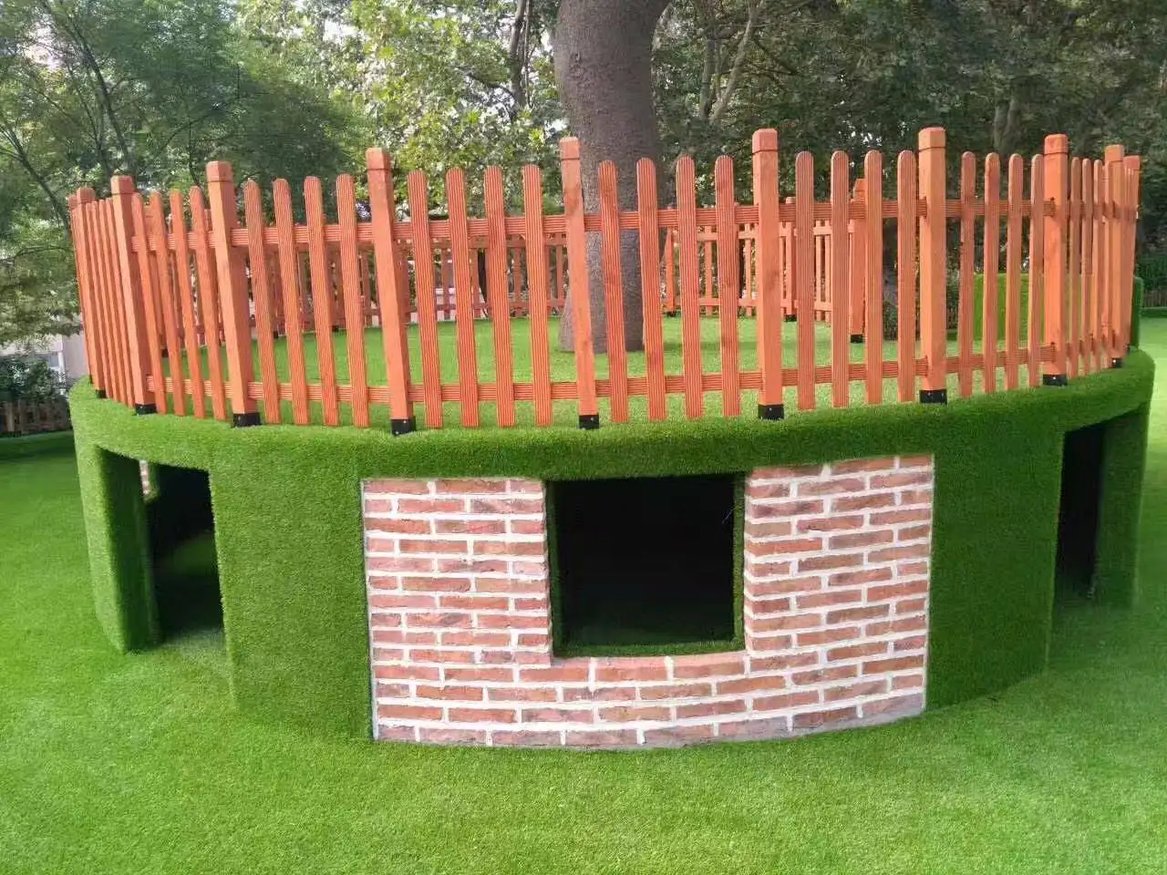 landscape artificial grass