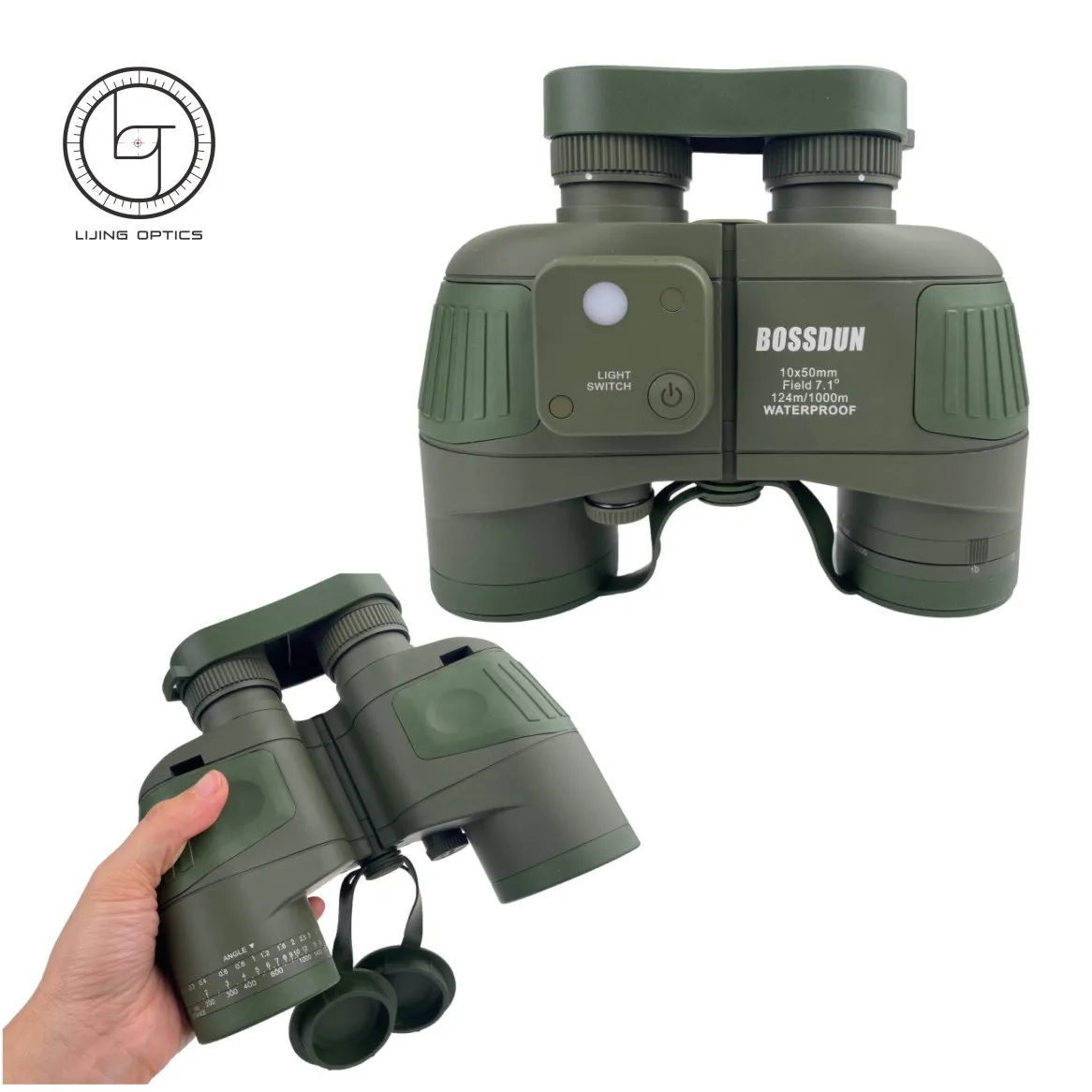 Russian Military Night Vision Binoculars telescope Price 10x50 10X50MM telescopio Prismaticos