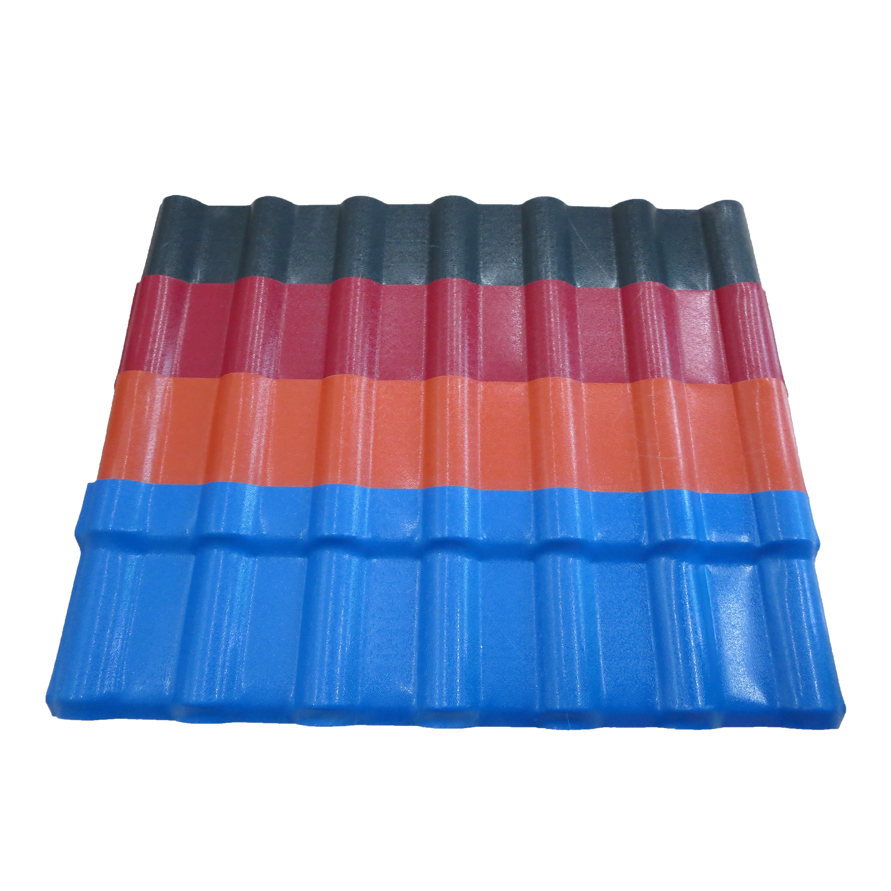 Manufacturers selling ASA synthetic roofing tiles pvc anti corrosion aging resistance plastic roof sheet