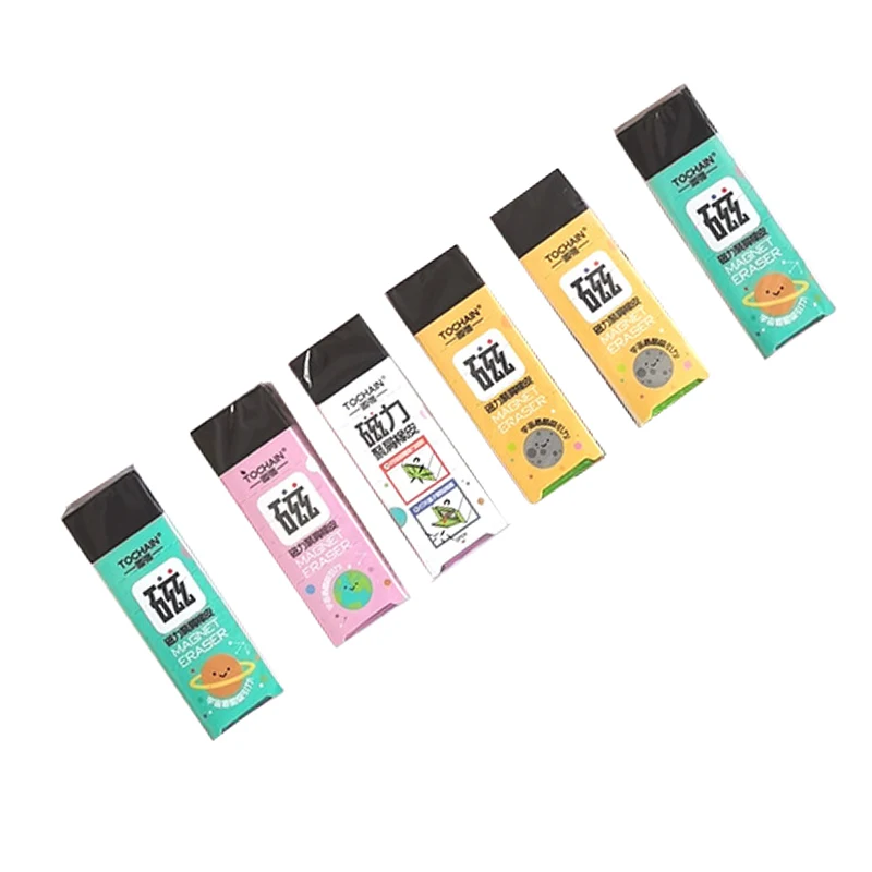 Креативный студенческий мультяшный ластик, магнитный ластик, чистый и легко чистится