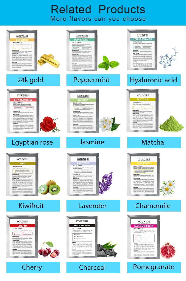 Moisturizing Facial Organic Nourishing Skin Care Vitamin E Collagen Whitening Face Mask Powder