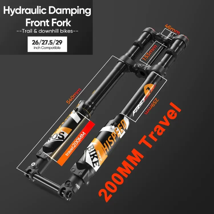 FASTACE ALX13RC  Suspension Inverted Fork Factory Front Fork Suspension For Surron Talaria Sting Downhill/DH MTB Bike Fork