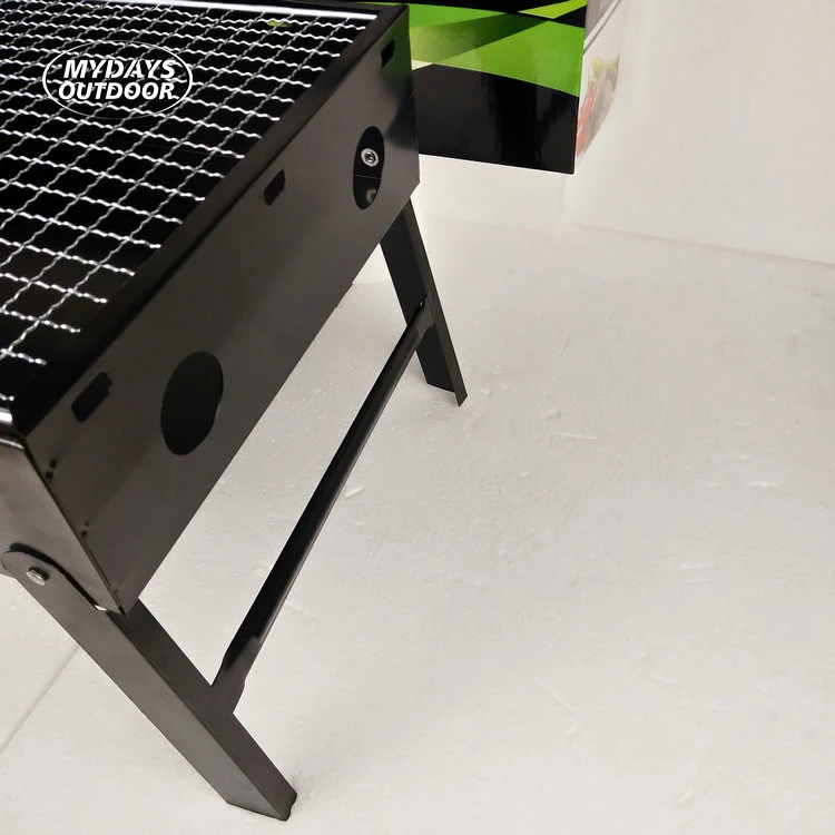 Maydays Outdoor Smokeless Barbecue Charcoal Grill Portable Foldable BBQ Grill for Outdoor Cooking Camping Hiking