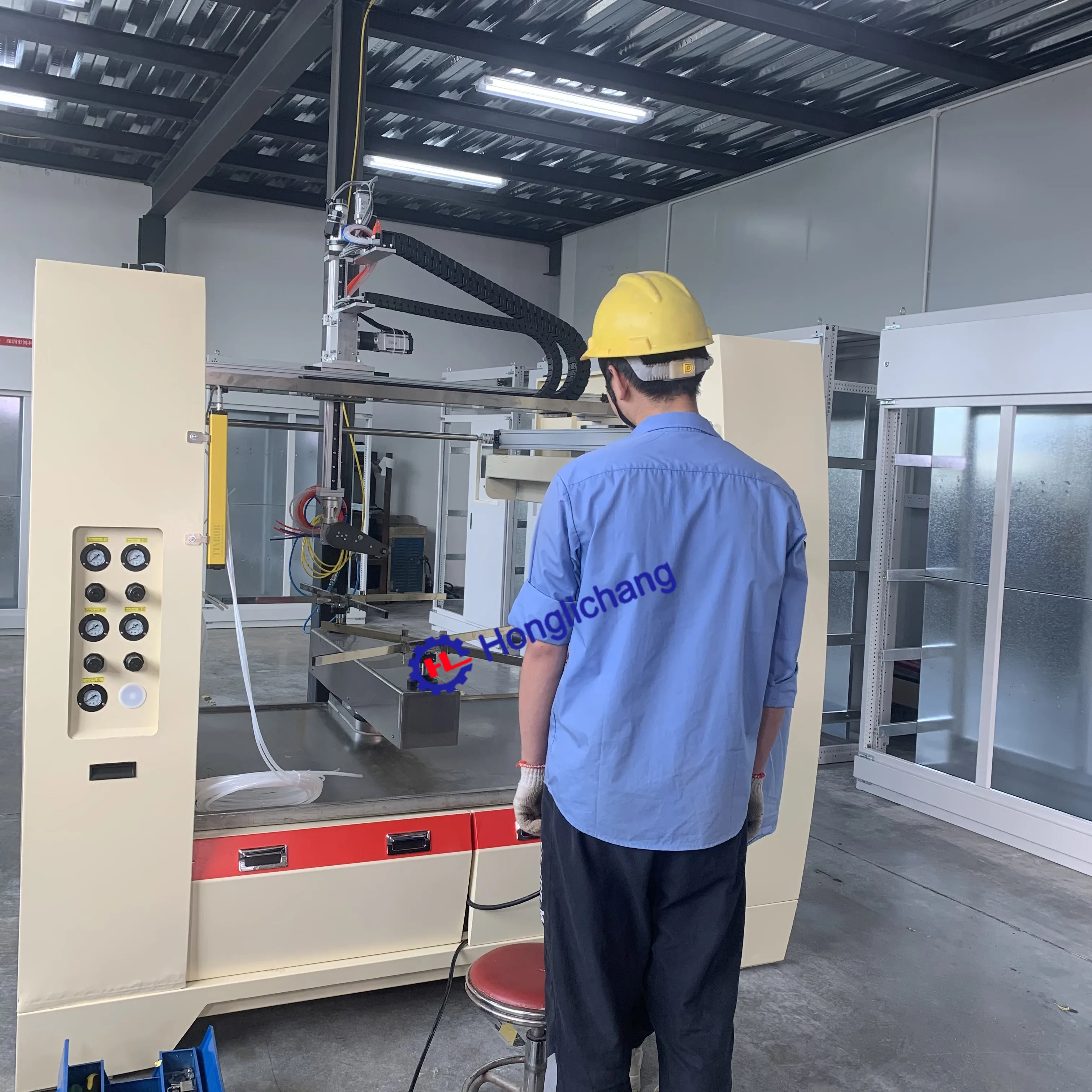 HLC06P 6-осевой автоматический спрей робот покрасочная машина для пластиковых деталей